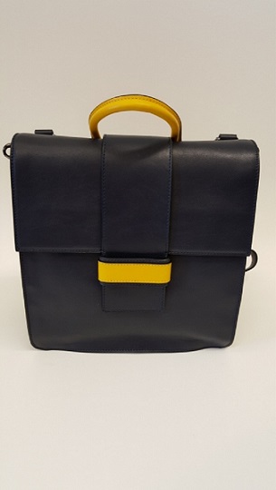 Back Pack - Navy/Yellow